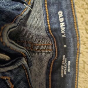Old Navy jeans  rockstar size 6